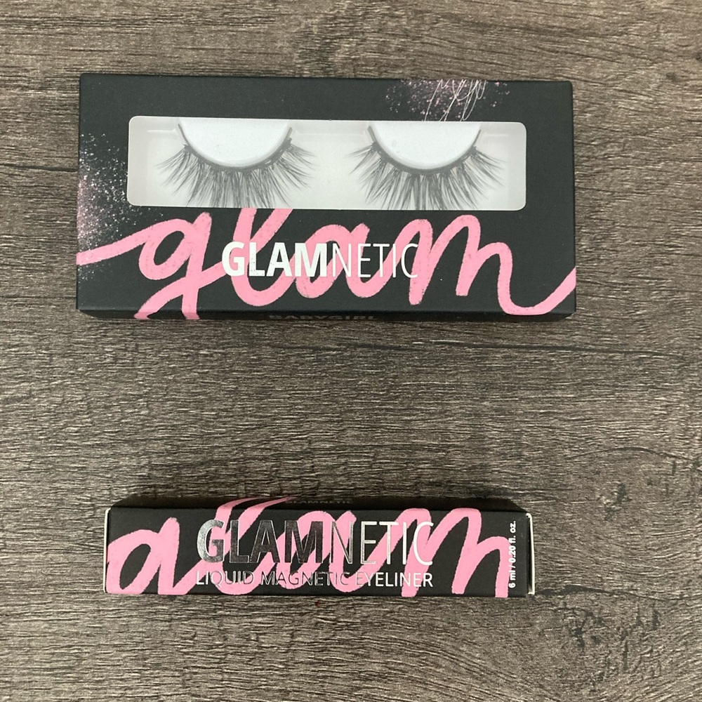 Brand New Glamnetic Lashes and magnetic liner